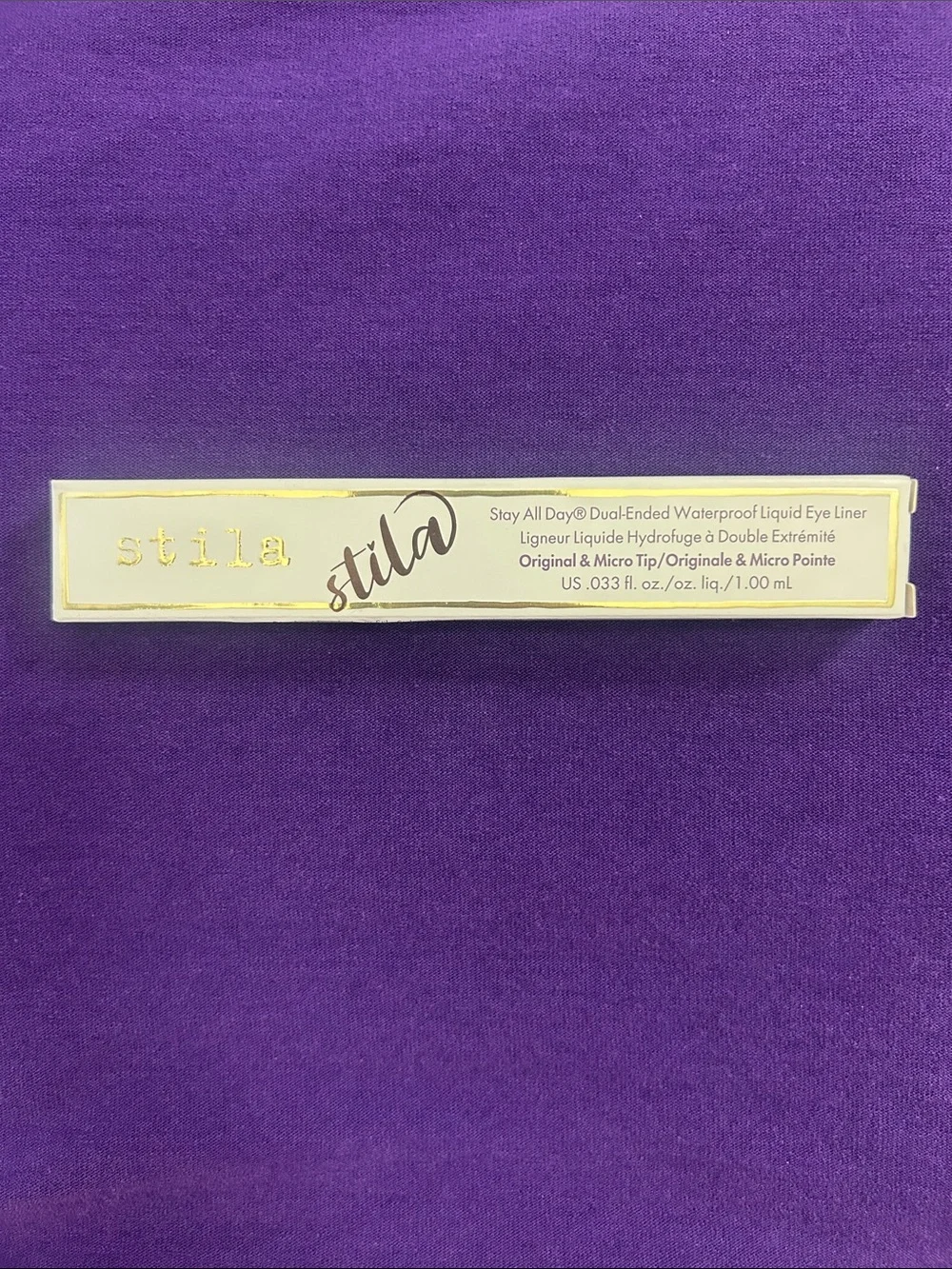 stila Stay All Day® Dual-Ended Waterproof Liquid Eyeliner - dark brown